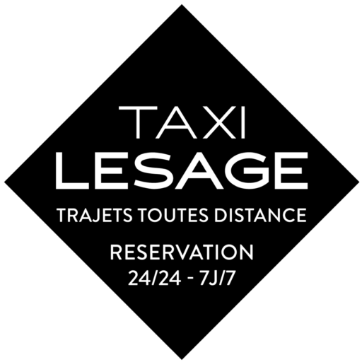 Pictogramme Taxi Lesage, VSL, trajets toutes distances